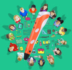 CreativeMaster 3D Pen - Innovative Design and Art