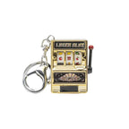 Keychain designed as a slot machine