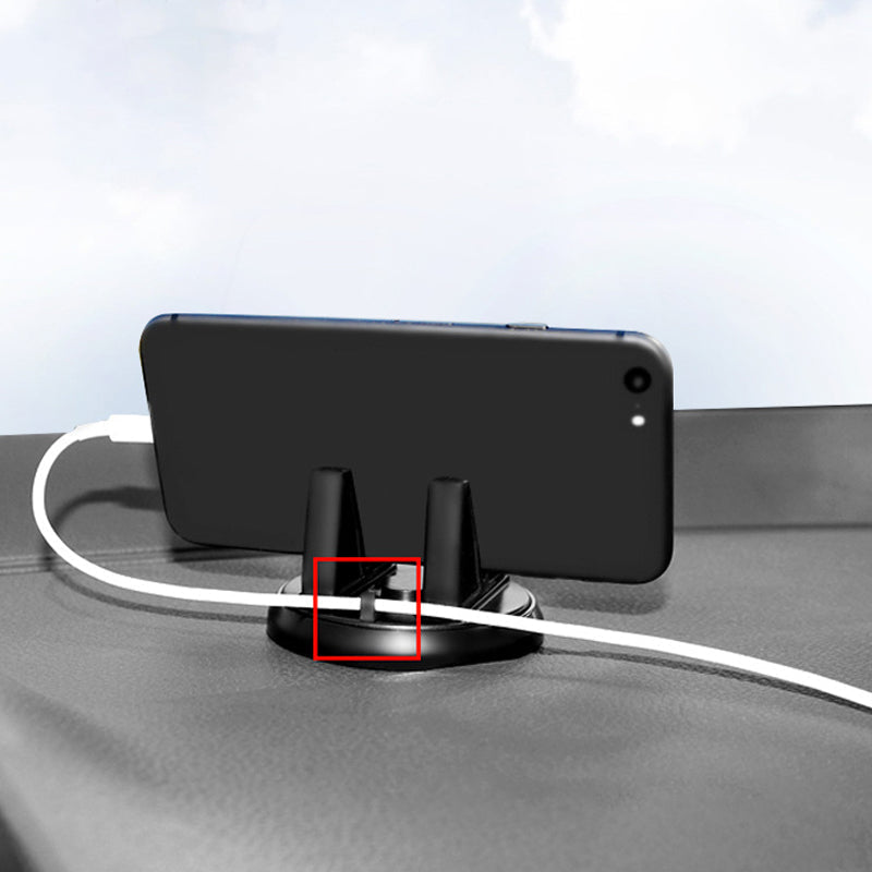 Multifunctional swivel car mount with suction cup