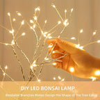 LuminaTree - Decorative LED Bonsai Table Lamp