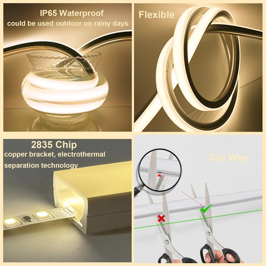 TwilightStrip LED Strip Lights | Flexible Waterproof RGB Lighting | Indoor & Outdoor Use