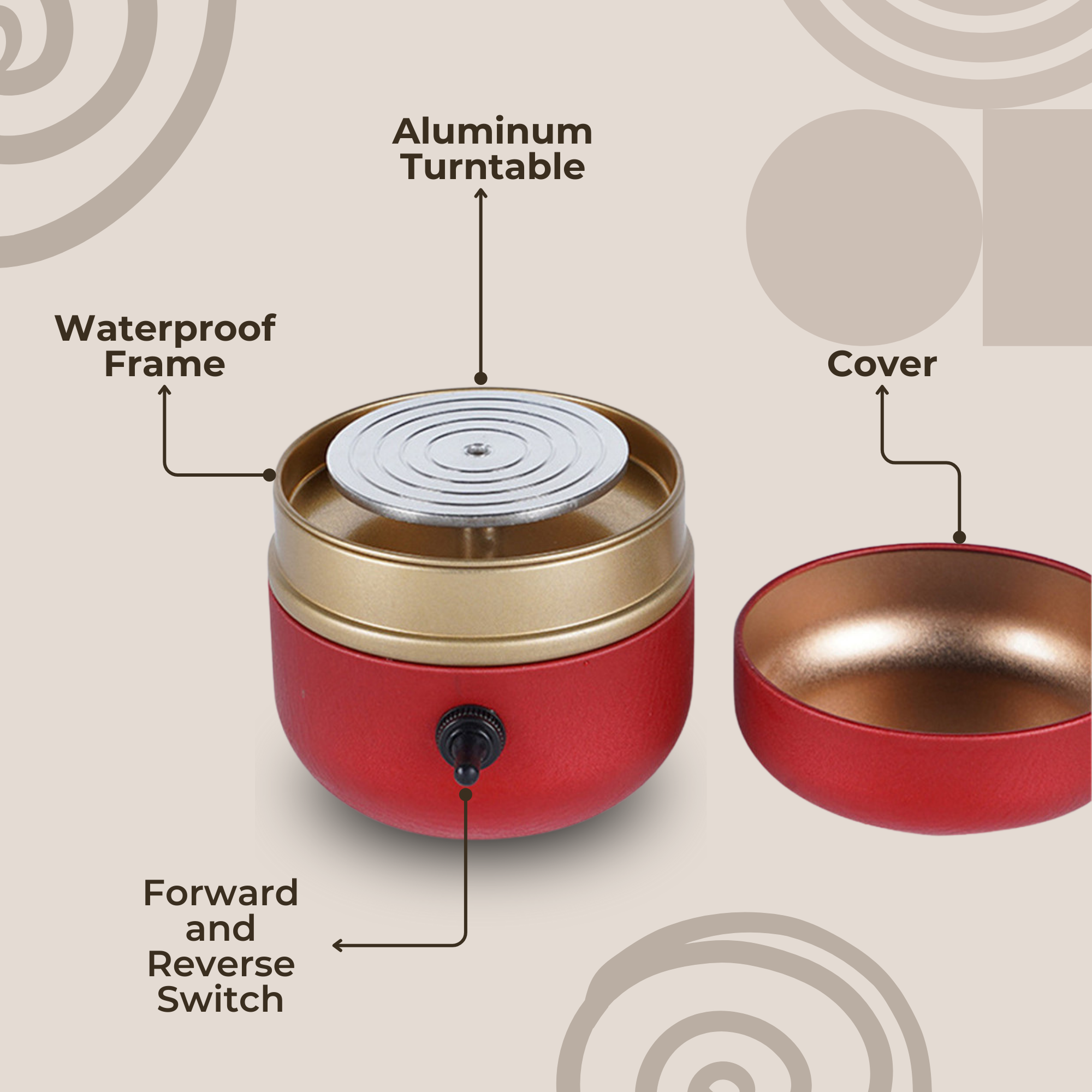 Fire Forge Mini Pottery Machine — Creative Freedom and Relaxed Masterpieces Right at Home