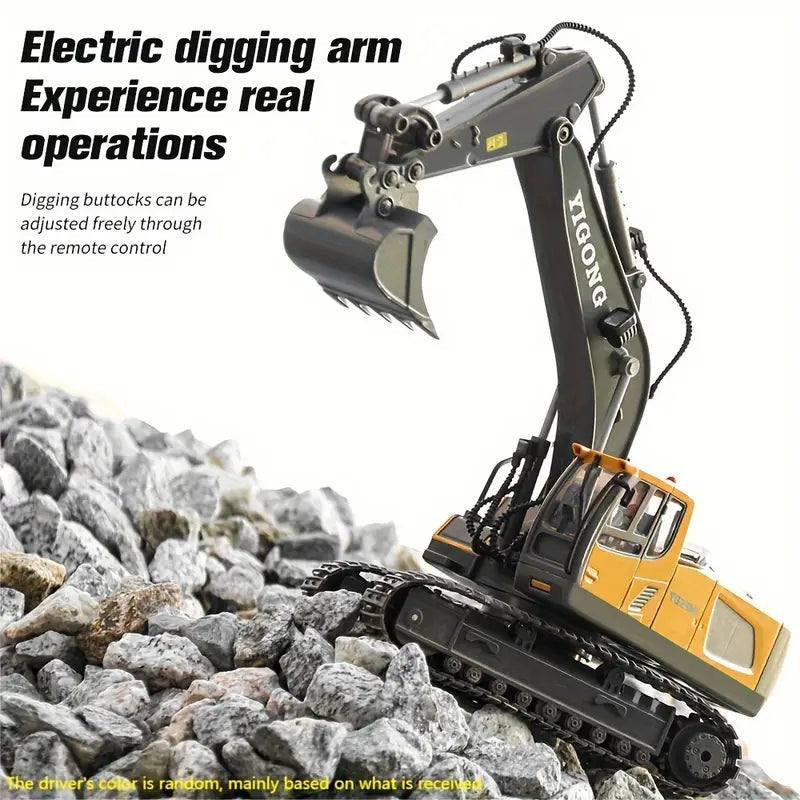 Premium RC Remote-Controlled Excavator - Experience Ultimate Adventures