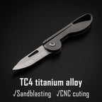 Folding Pocket Knife with 7Cr17MoV Steel Blade, 6 g