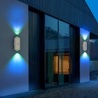 Smart Motion Sensor Wall Lamp with Colorful Gradient