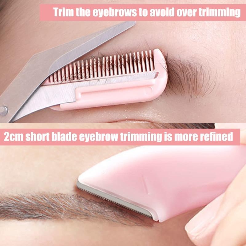 Pink Eyebrow Grooming Kit