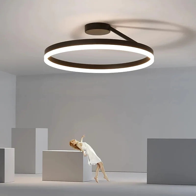 ArishaGlow - Luxury Golden LED Ceiling Lighting
