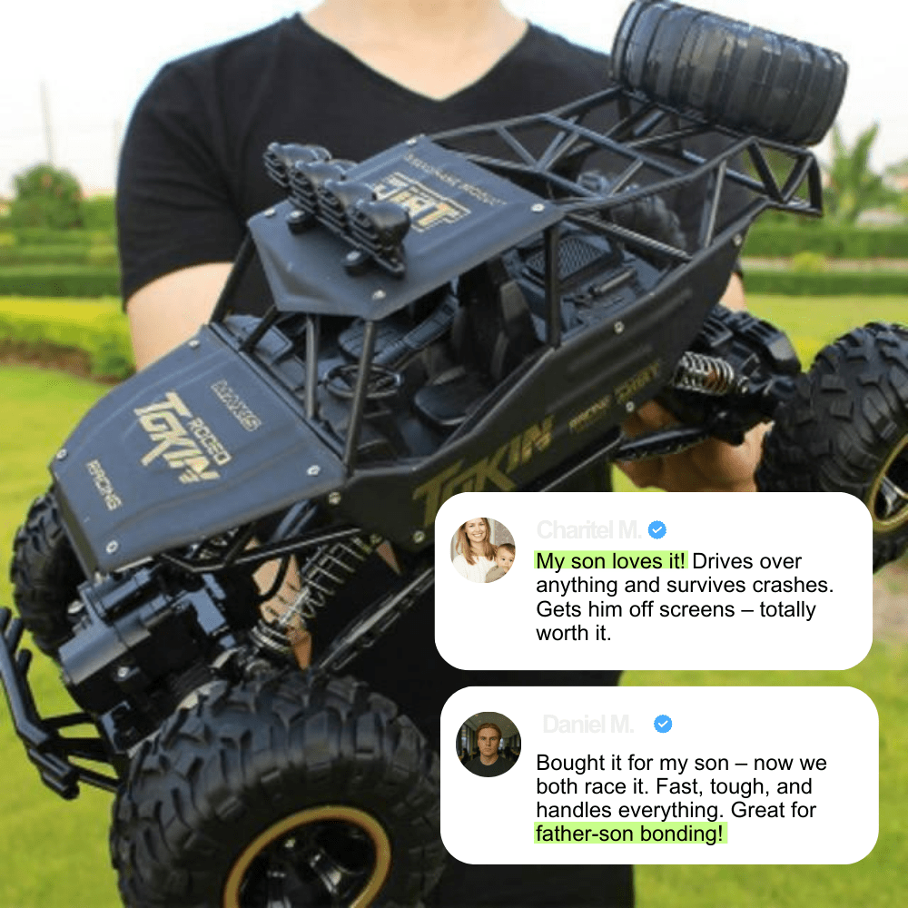 TerraClimb X4 – 4x4 RC Monster Truck for Powerful Off-Road Action