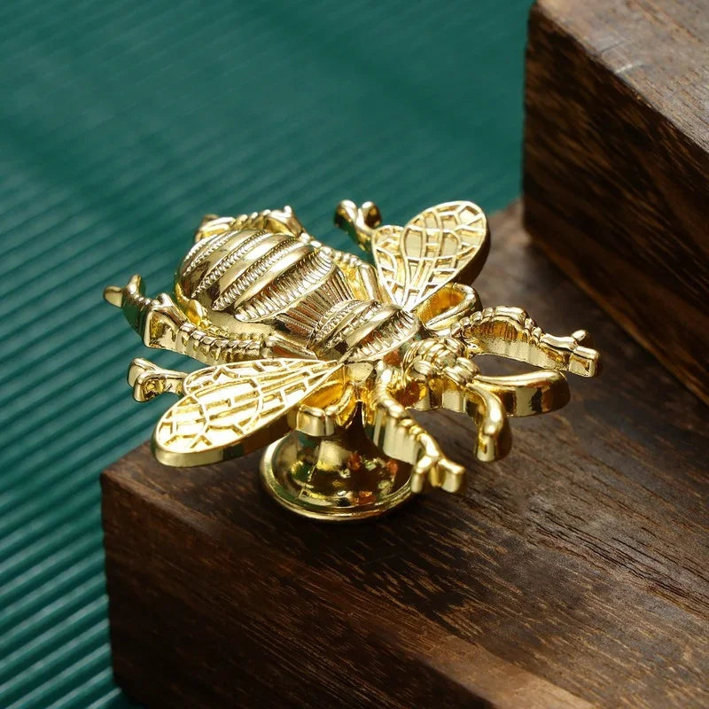 Bee Shape Cabinet Knob Kitchen Decorative Wardrobe Drawer Handle Pull