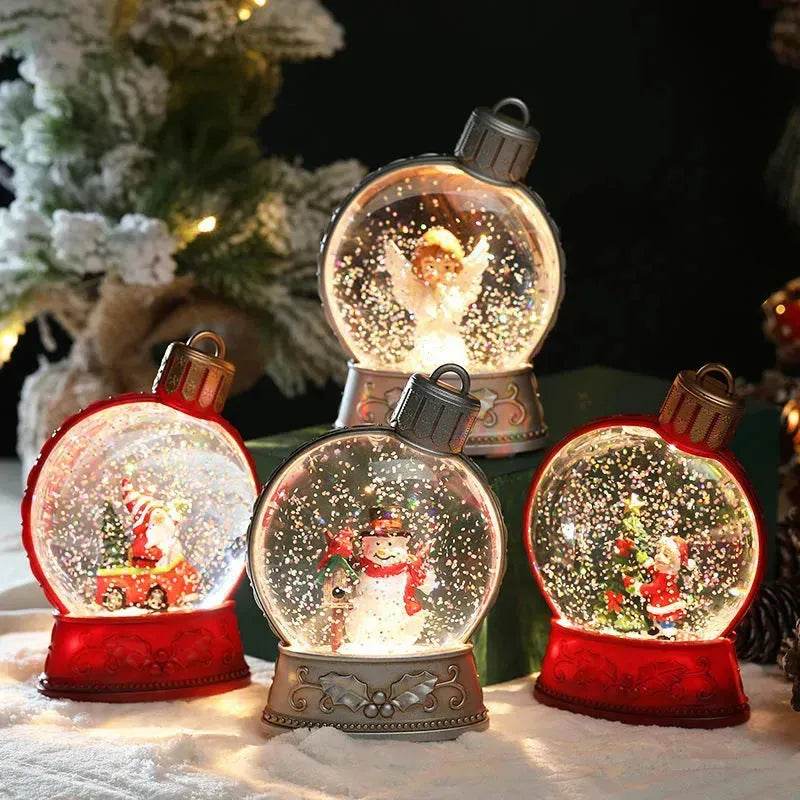 Christmas Holiday Decorations Hanging Luminous Simulation Light LED Decoration Scene Layout Flame Light Home Decor