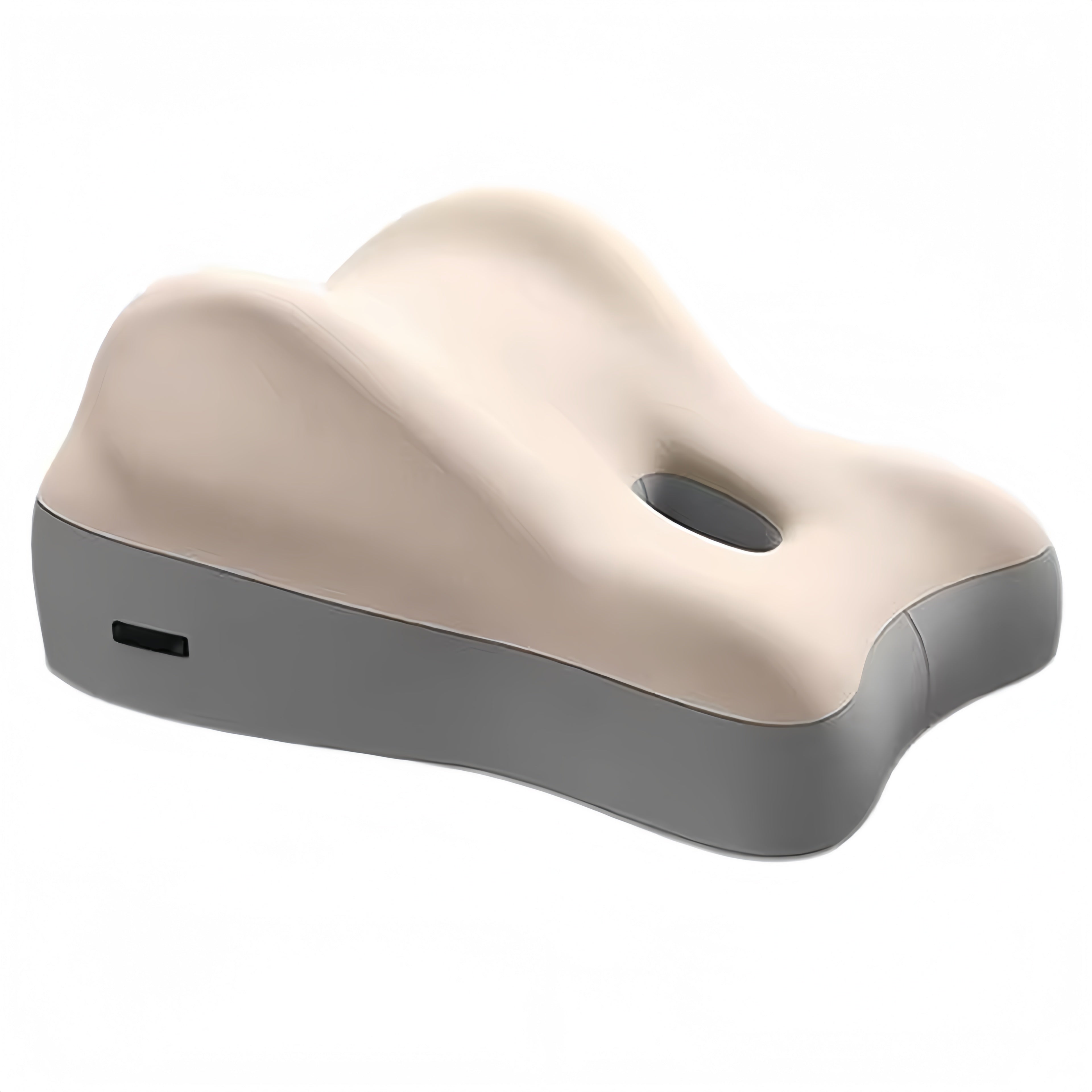 Button-Activated Intimate Support Pillow for Couples