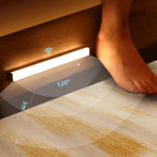 LED Night Light Sensor Wooden Bed Frame