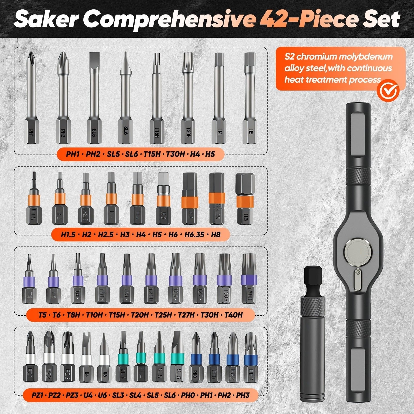 24 in 1 Magnetic Screwdriver Set