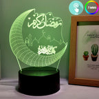 MoonPalace - 3D Color Night Lamp Touch