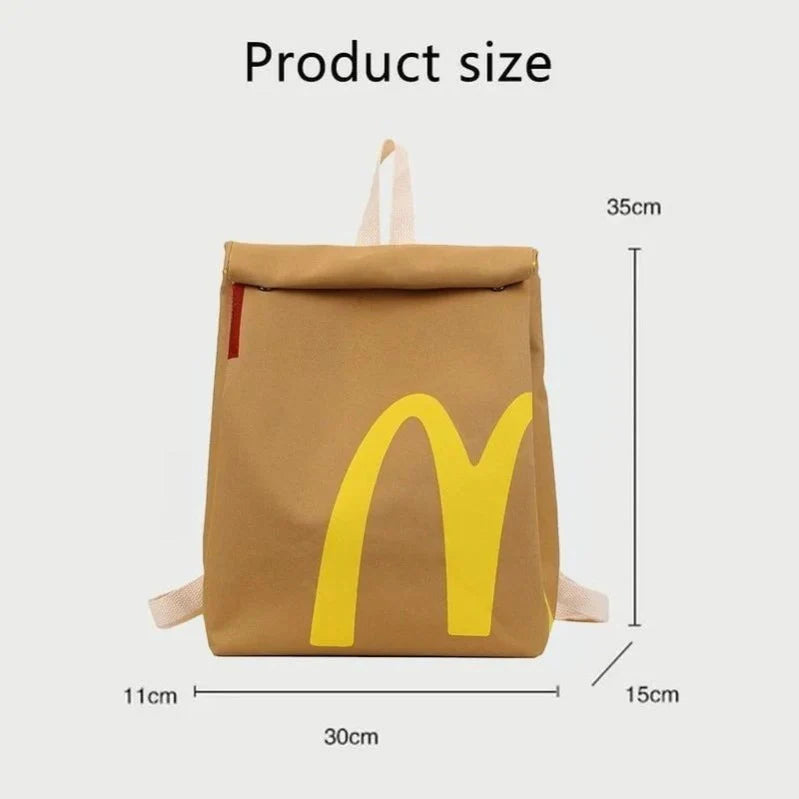 Playful Arch Canvas Backpack