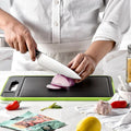 Multifunctional Cutting Board with Built-in Containers