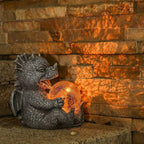 DrakoFang Dragon-Inspired Table Lamp – Bold Silhouette with Warm Ambient Glow