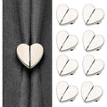 Heart-Shaped Magnetic Curtain Fasteners