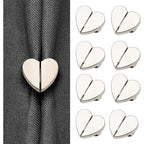 Heart-Shaped Magnetic Curtain Fasteners