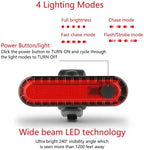BikeLite – USB bicycle rear light for maximum visibility & safety