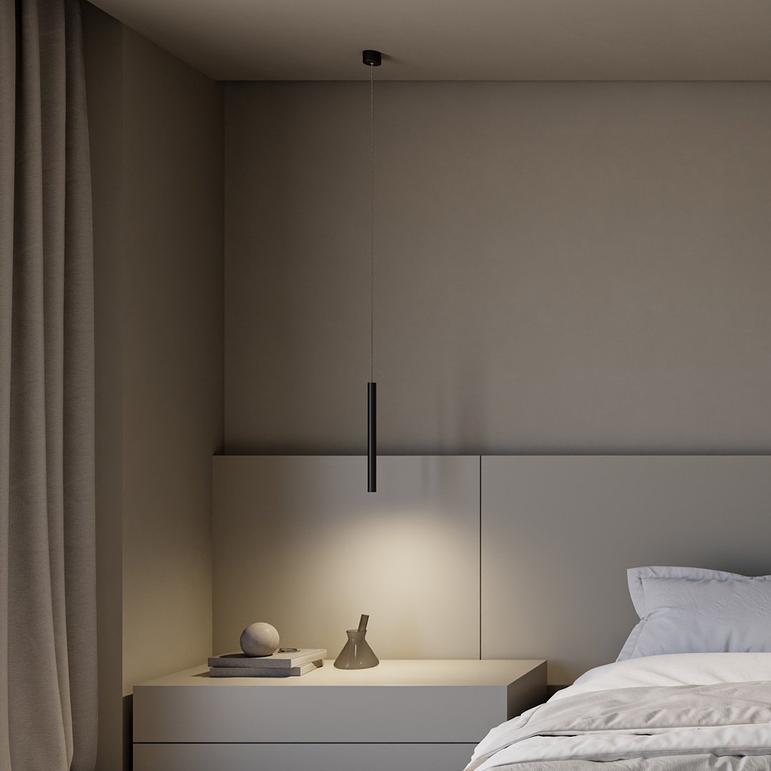RayAura Minimalistic LED Pendant Light | Modern Design | Elegant Ceiling Lamp for Living Room & Office
