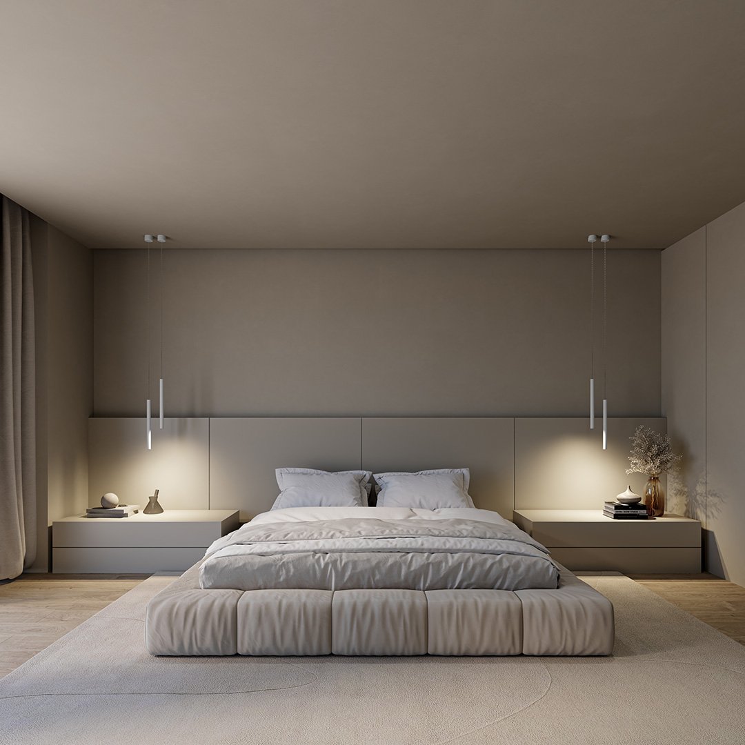 RayAura Minimalistic LED Pendant Light | Modern Design | Elegant Ceiling Lamp for Living Room & Office