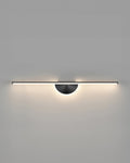 Modern Wall Lamp made of Wooden Arch
