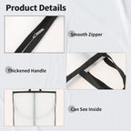Long Garment Storage Cover – 180cm Dress Bag with Zipper & Window (Buy 1, Get 1 FREE)