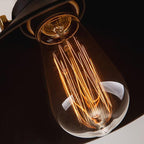 Black Industrial Pendant Light