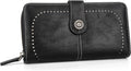 Stylish Leather Wallet with Wristband