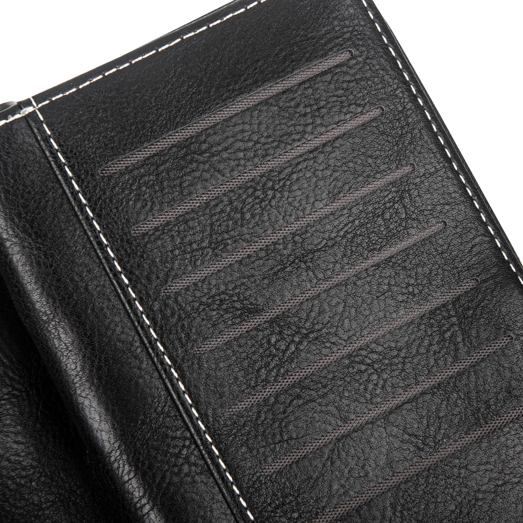 Stylish Leather Wallet with Wristband
