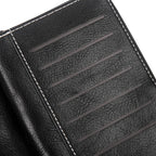 Stylish Leather Wallet with Wristband