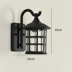 BalconyBright | Waterproof Retro Wall Lamp for Outdoor
