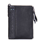 Stylish Double Zipper Wallet