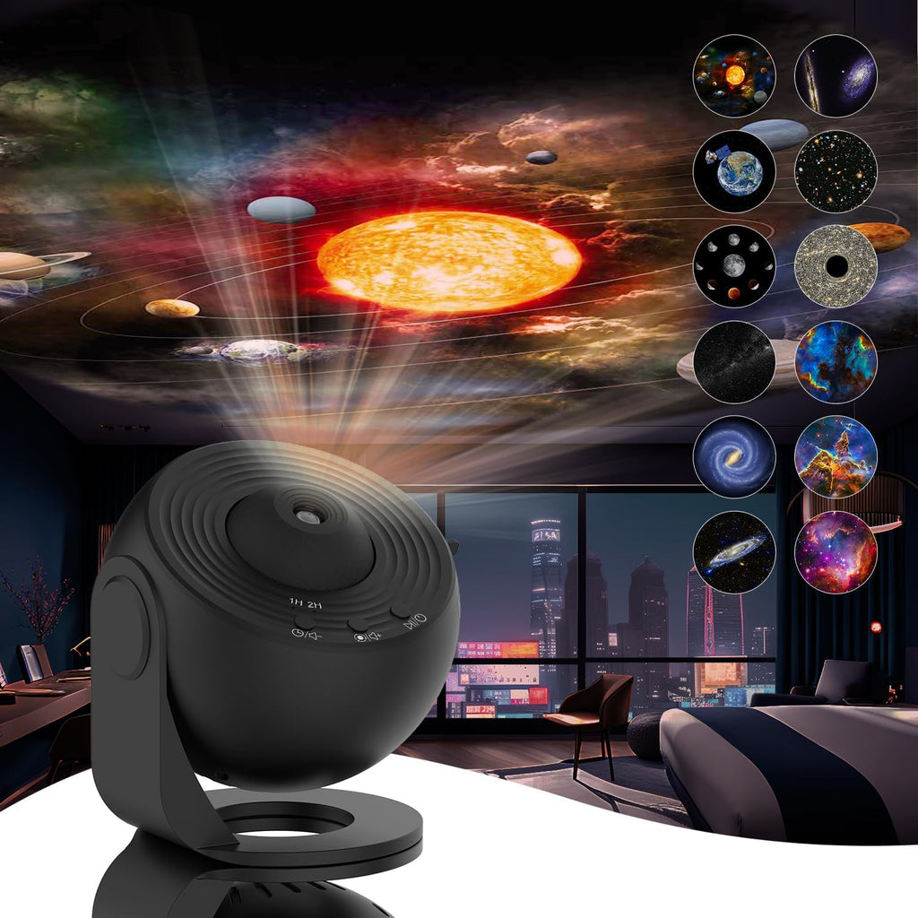 360° AstroLuxe Star Projector — Transform your room into your personal relaxation galaxy full of magical star moments