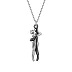 Romantic Hugging Necklace Pendant for Couples