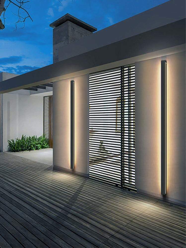 LED Outdoor Long Wall Lamp