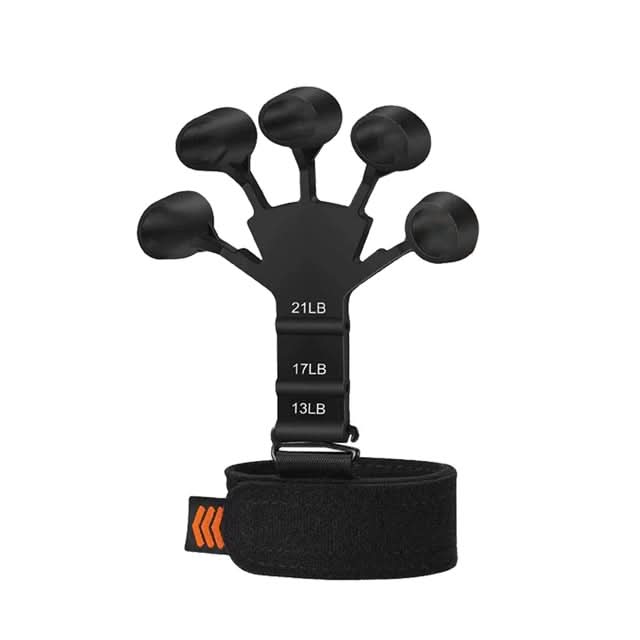 finger trainer with adjustable resistance for more strength & flexibility