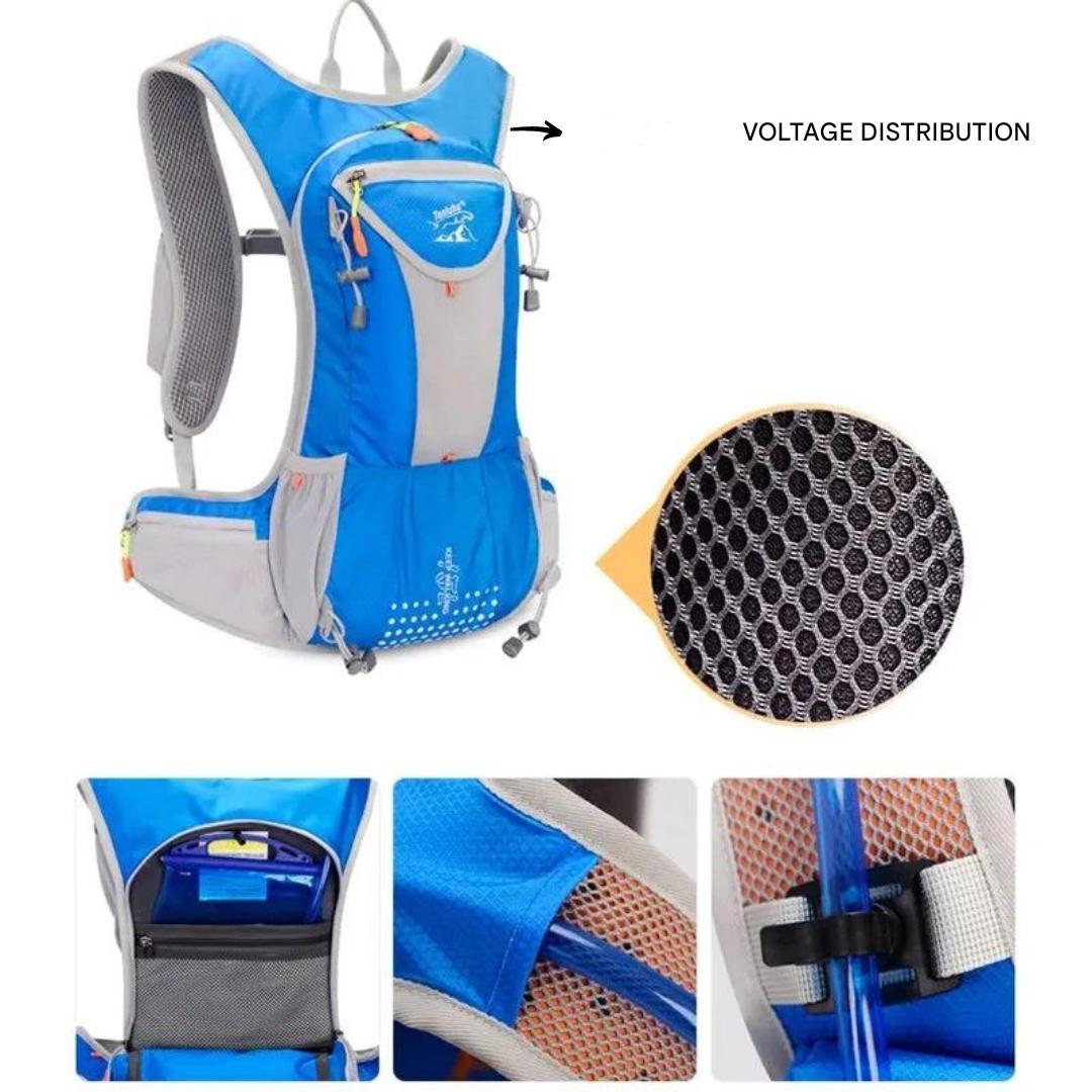 HydroTrail Backpack with Built-in Water Bladder – Lightweight & Waterproof