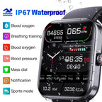 GlucoWatch Health Monitoring Smartwatch with Heart Rate and Sleep Tracking