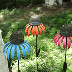 BloomFeast – Elegant cone-shaped feeder that blends with garden flowers.