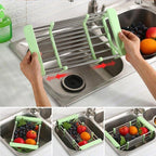 Retractable Drainer Rack