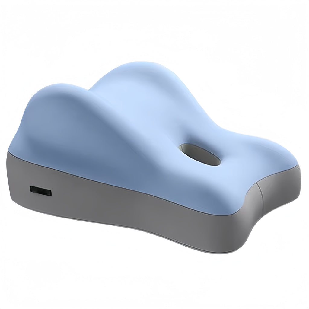 Button-Activated Intimate Support Pillow for Couples