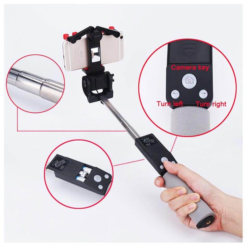 Selfie Stick "Image Arc" with 360° Rotation & Bluetooth Remote Control
