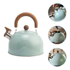 BOILVIA – 3L Whistling Stainless Kettle with Comfort Grip Handle