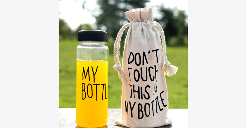 My Bottle Transparent Water Bottle