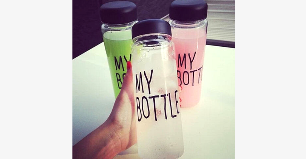 My Bottle Transparent Water Bottle