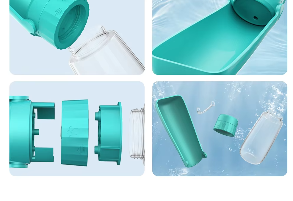 Dog Water Bottle - Travel Leaksafe 550ml