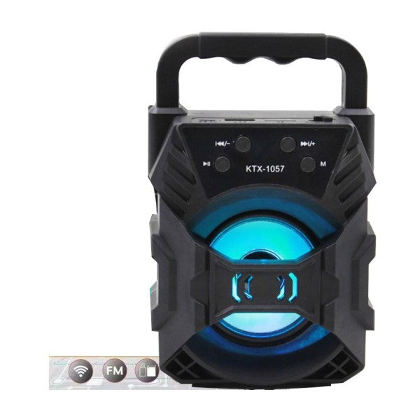SoundPulse Wireless Speaker – Bluetooth Speaker with FM, USB & Light Show