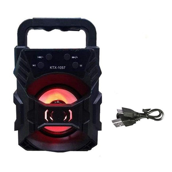 SoundPulse Wireless Speaker – Bluetooth Speaker with FM, USB & Light Show